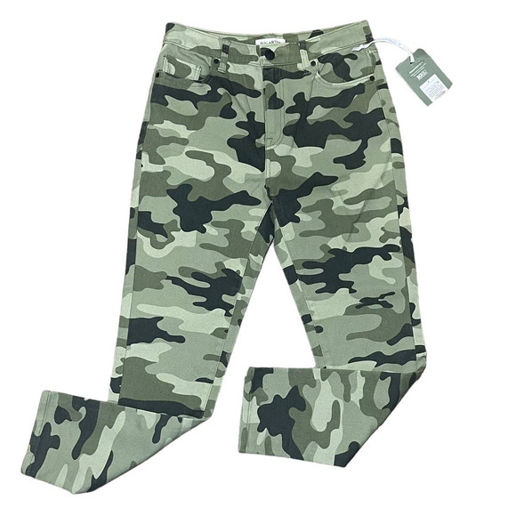 NILI LOTAN for TARGET Women's Camo Print High-Rise Ankle Skinny Jeans NWT Size 4 - Picture 1 of 9